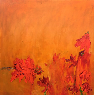 Erethryna,-Oil-on-Canvas,-,-Bronwen-Findlay