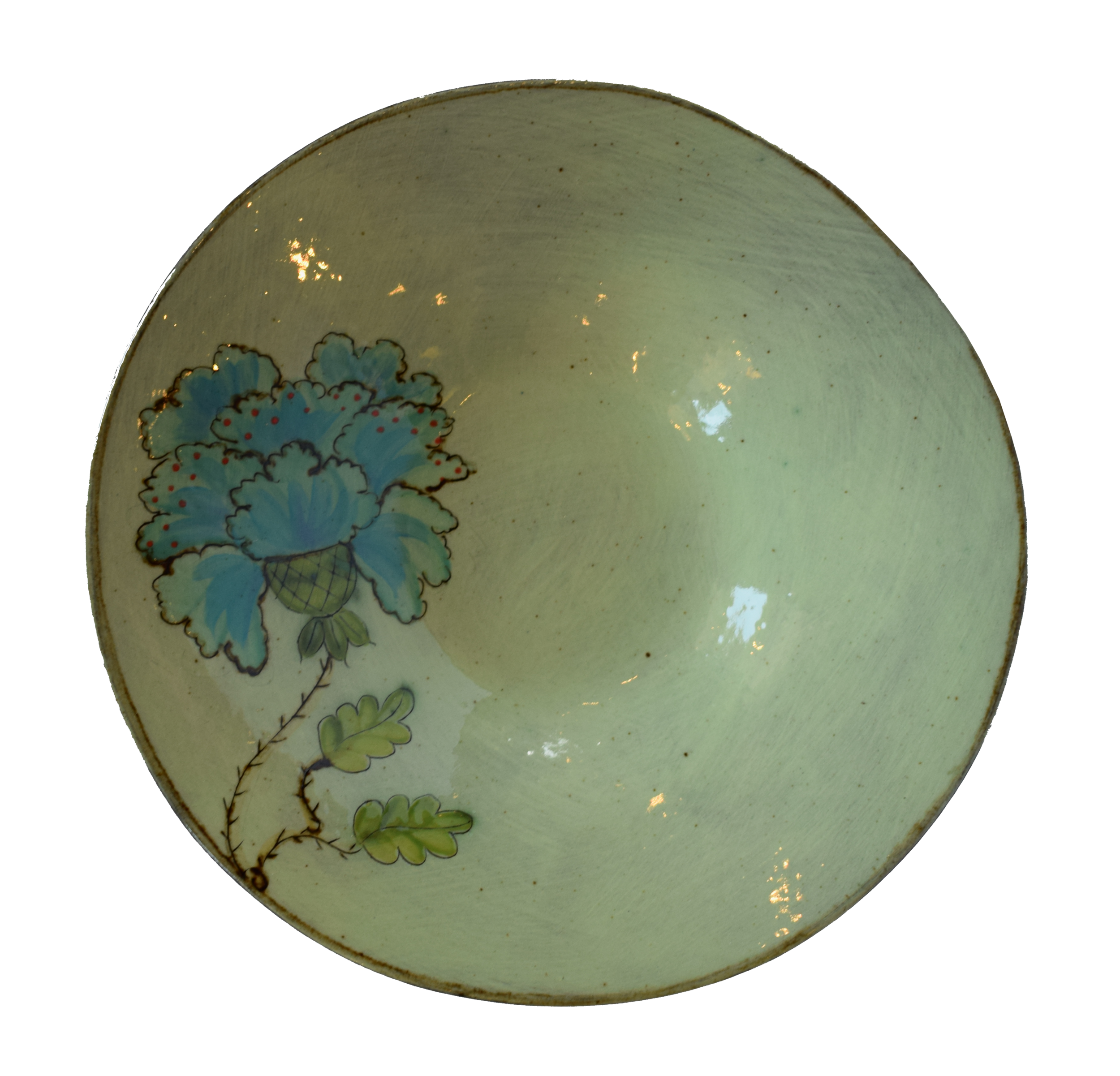 Lisa Ringwood-Bowls Floral Green