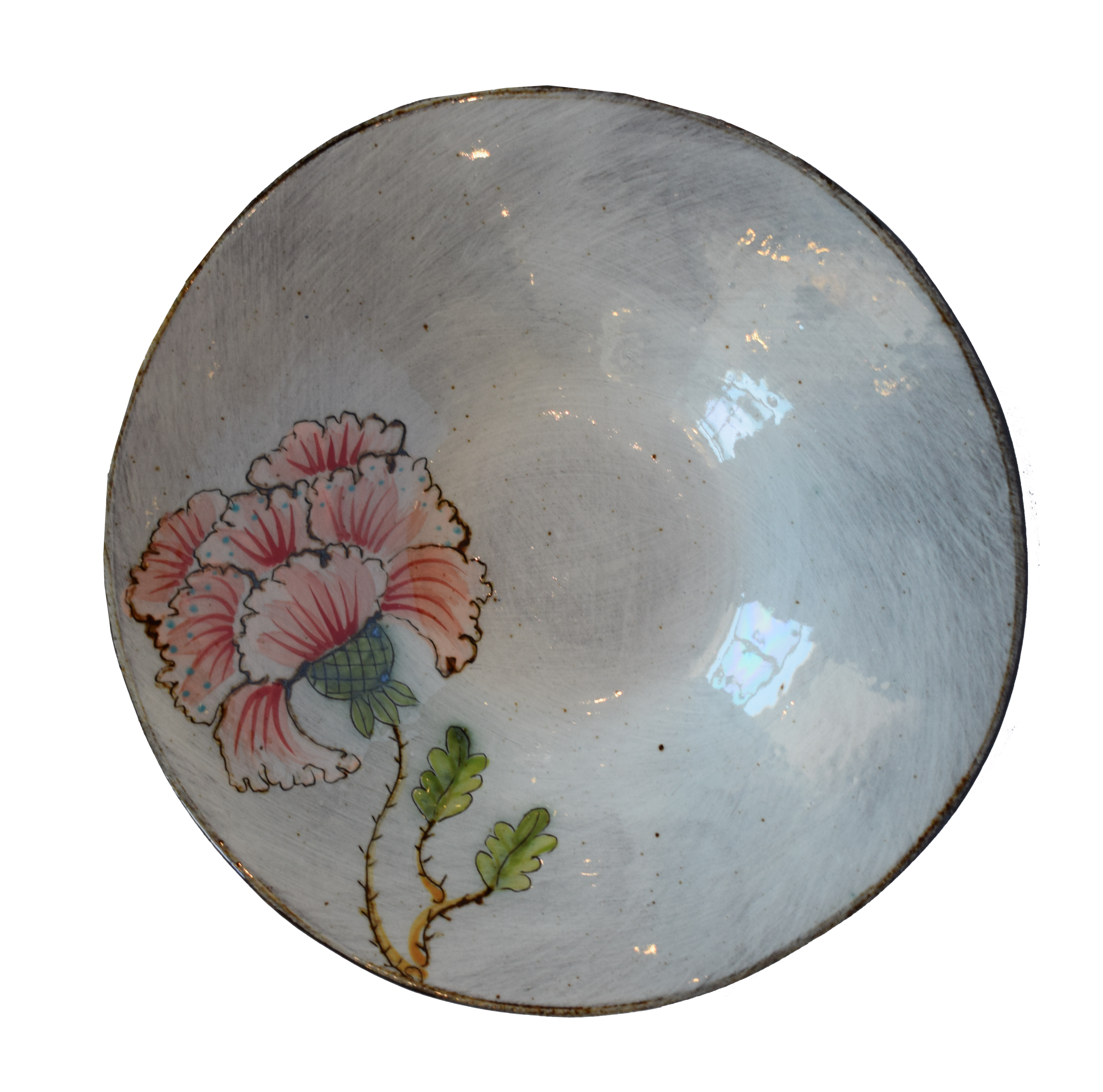 Lisa Ringwood-Bowls Floral Grey