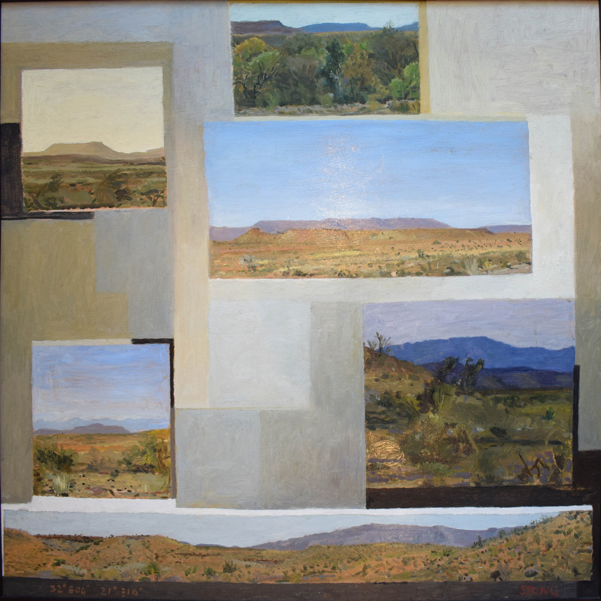 Simon Stone -Dismantled, Oil on Board