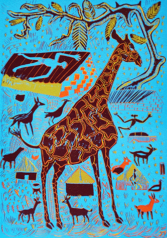 s-jan tcega men and animals in the village 6of15