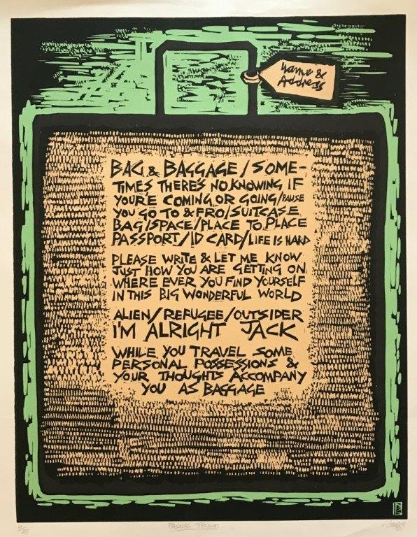 Peter Clarke,  & Screenprint, Passing Through