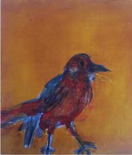 Oystercatcher%2C-Oil-and-Mixed-Media-on-Canvas%2C-%2C-Bronwen-Findalay