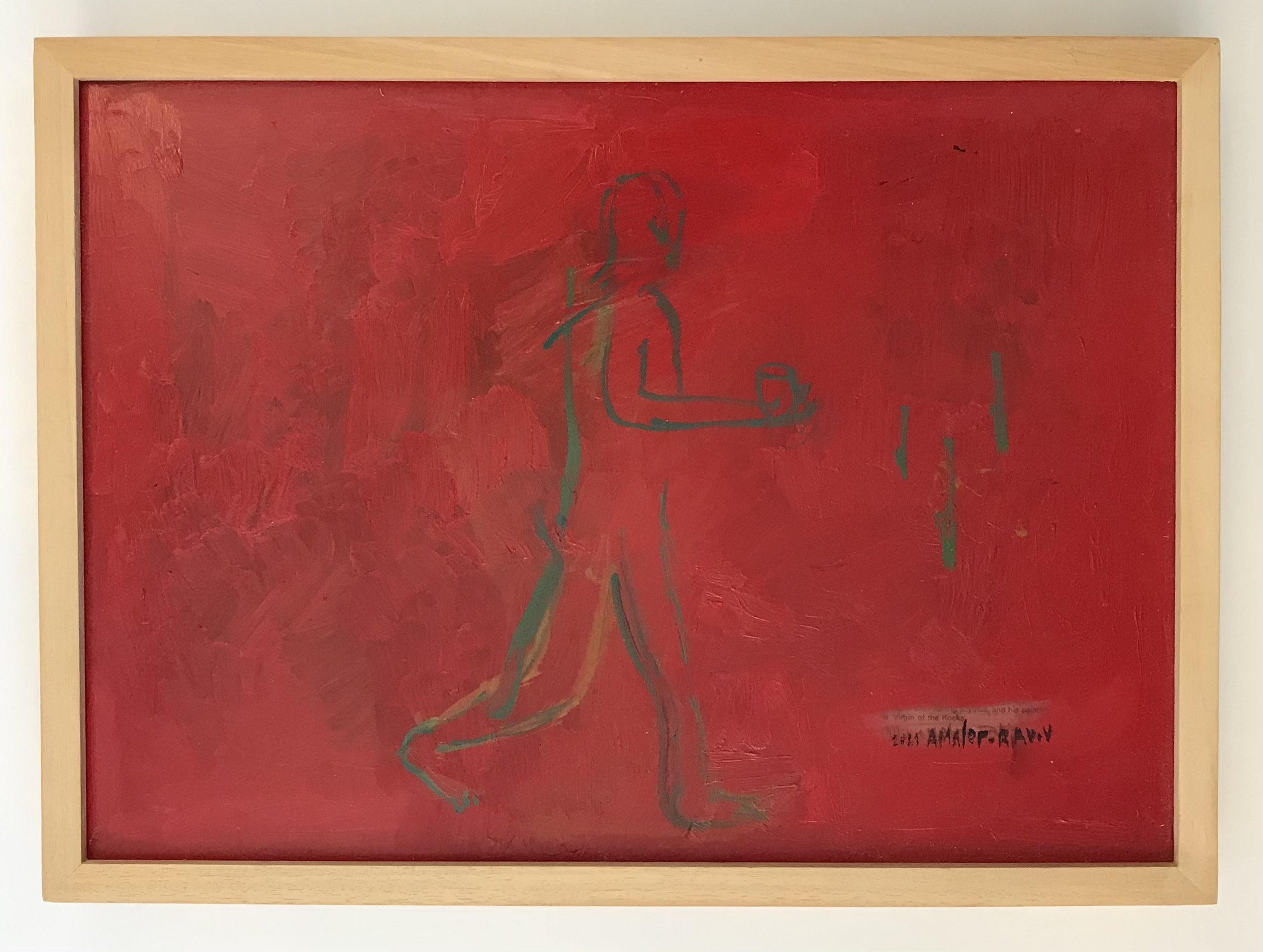 Arlene Amaler-Raviv, Untitled 2, Painted on Glass