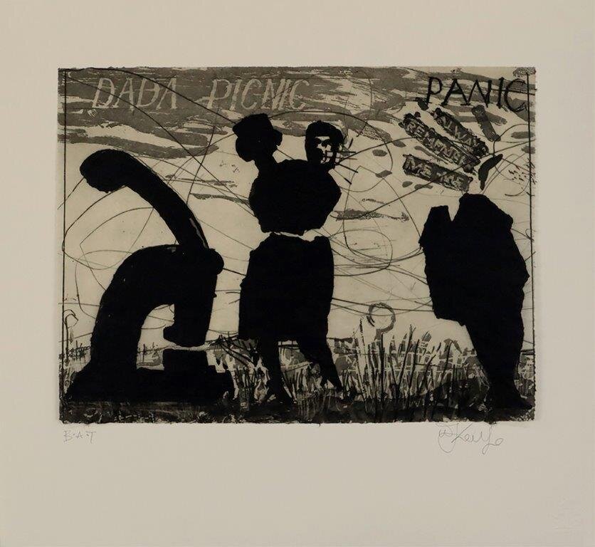 William Kentridge - Dada Picnic I-  -  - 2019 -Edition of 20