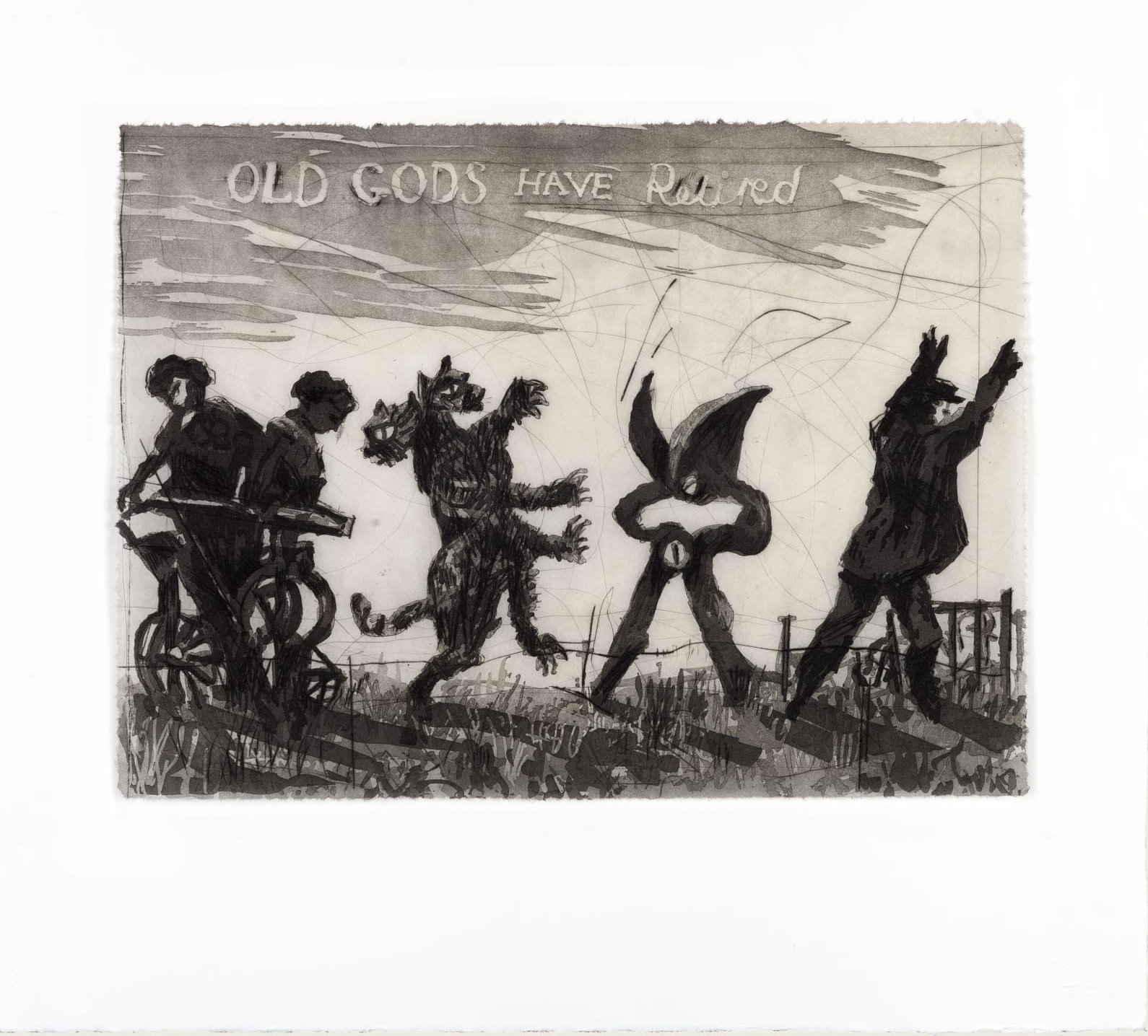 William Kentridge - Old Gods Have Retired