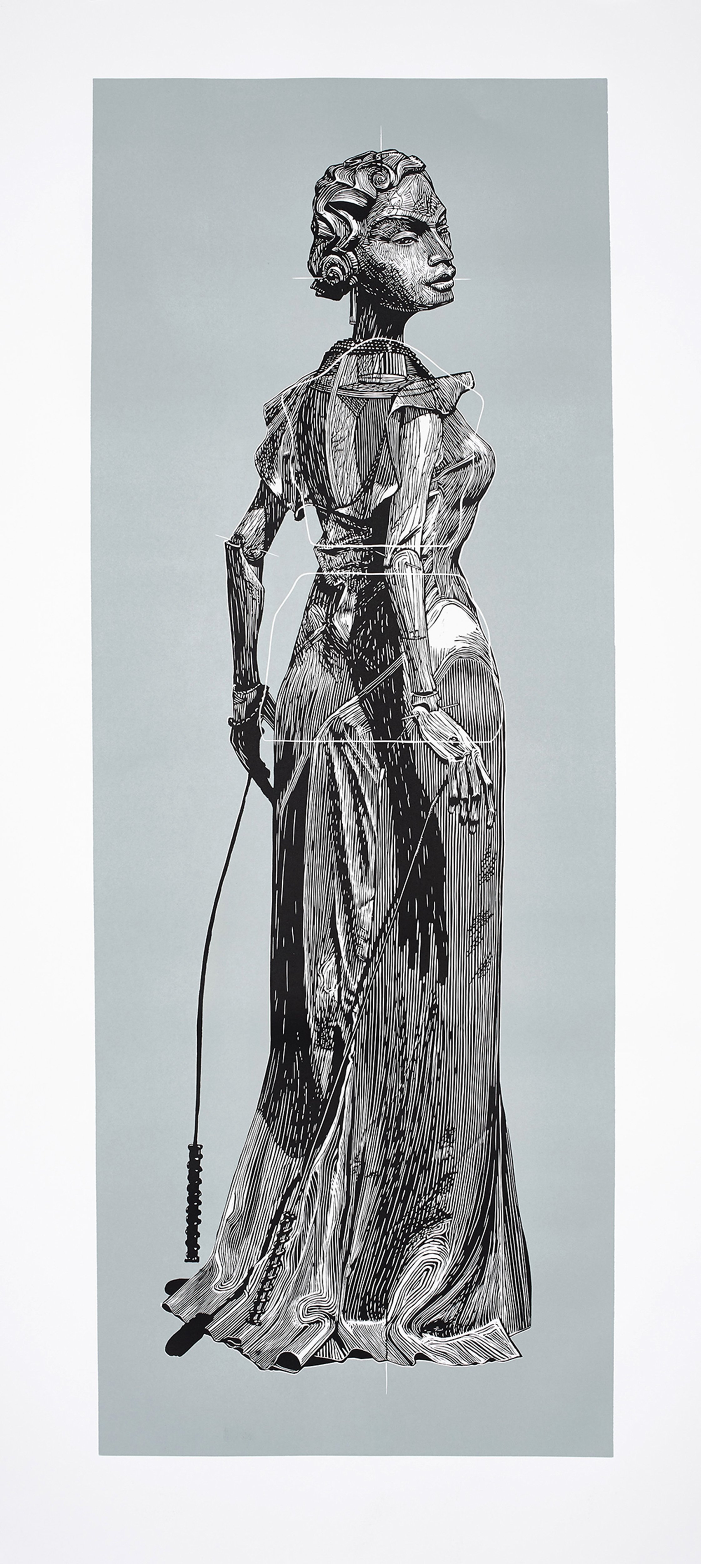 Adrian Kohler - Helen Of Troy -  -  185.5cm x 83cm - 2016