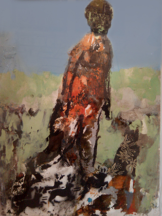 Beezy-Bailey----Marmalade-Man---Oil-and-Enamel-on-Paper-and-Multimedia-----(1)
